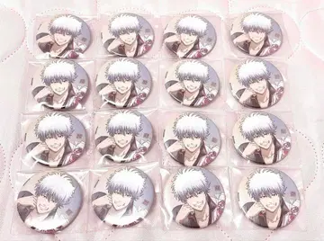 [ 최종 가격 인하 ] 은혼 사카타 긴토키 캔뱃지 AGF 휴식