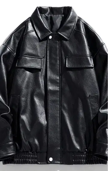 블랙 가죽 자켓 1점 한정 빈티지