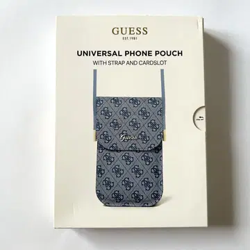 GUESS UNIVERSAL 스마트폰 파우치 스마트폰 숄더백