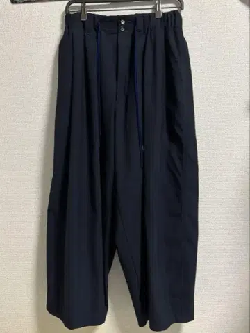 Sillage circular twill pants 네이비