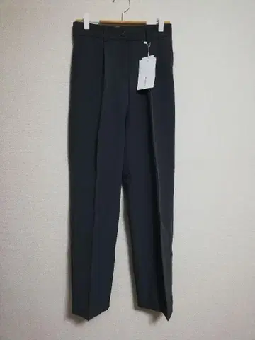 차콜 슬림핏 팬츠 S