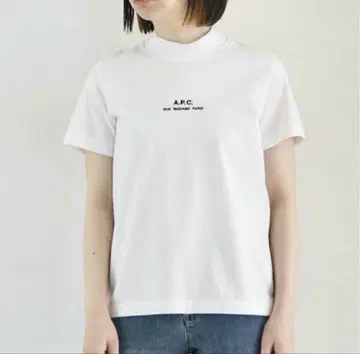 APC 모크넥 T셔츠 아페쎄