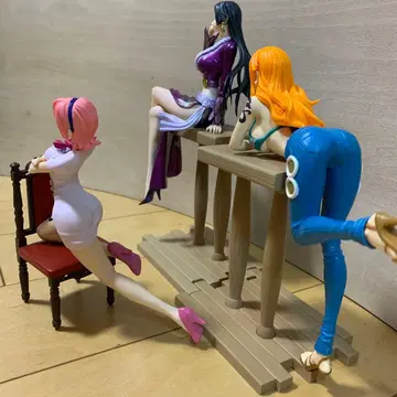 원피스 피규어 세트 나미 레이쥬 핸콕 삼