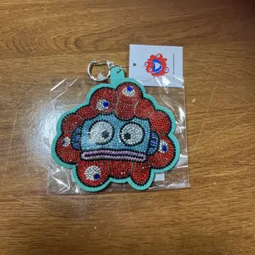 만박 미야쿠미야쿠 한교동 반짝이 가죽 키링 산리오 1