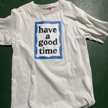 have a good time T셔츠 M 사이즈 화이트