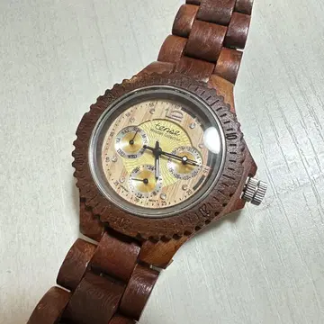 tense wooden collection 남성용 손목시계