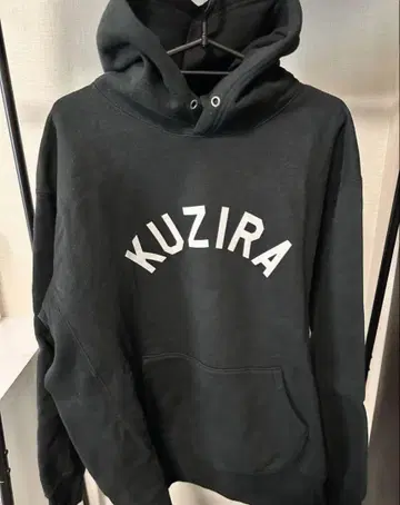 KUZIRA PIZZA OF DEATH 후드티 블랙