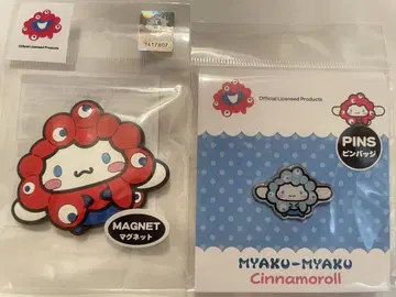 만박 산리오 미야쿠미야쿠 변신 시나몬 핀 배지 마그넷