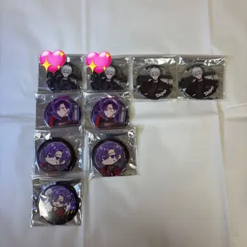 시마 WARN12G 캔뱃지 9개 세트
