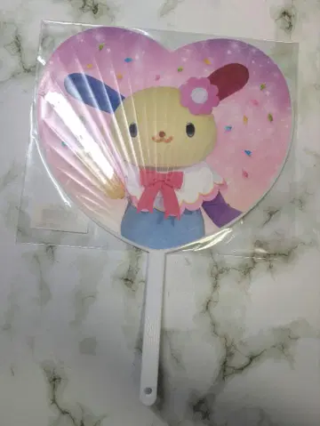 산리오 우사하나 산리오퓨로랜드 한정판 부채