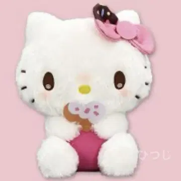 미코 산리오 도넛 디자인 BIG 봉제 인형 1 헬로키티