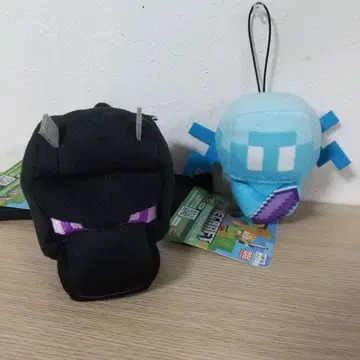 새상품 엔더 드래곤 어깨 봉제 인형 벨크로 테이프 아레이 마스코트