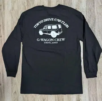 [새상품급!] TOKYO DRIVE CAR CLUB 롱T 블랙 L