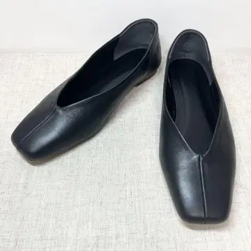 새상품급 SLOBE IENA 플랫슈즈 발레 슈즈 스퀘어토
