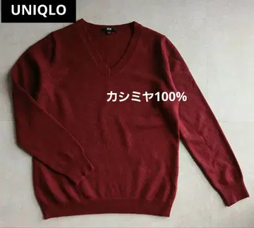 캐시미어 100% 유니클로 긴팔 니트