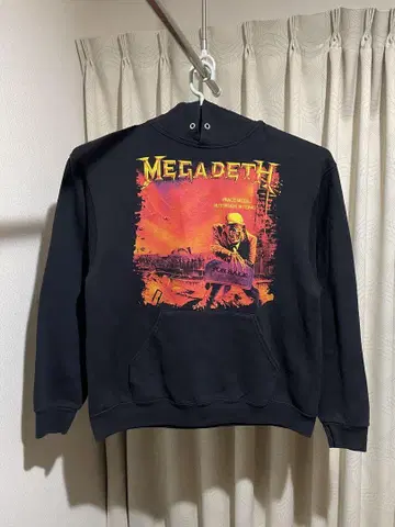 MEGADETH 메가데스 Peace Sells 풀오버 후드티 구제 의류
