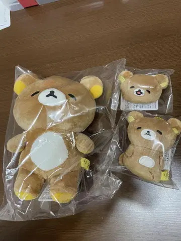 리락쿠마 리락쿠마 스토어 한정판 릴렉스 포근포근 봉제 인형 3종 세트