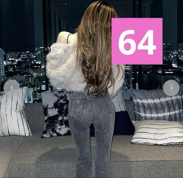 데님 플레어 팬츠 64 shoko 아베일