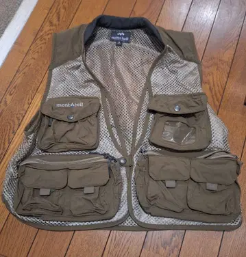 mont-bell 네이처 가이드 베스트 Men's M 카키색