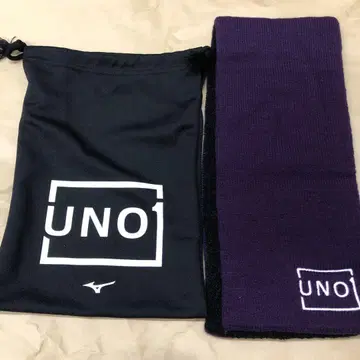 우노 쇼마 UNO 프레스 서모 머플러 보라색