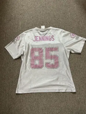 JENNINGS 85 NFL 티셔츠 화이트