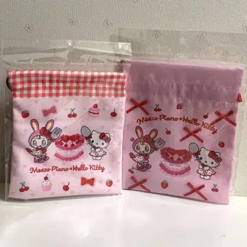 메조피아노 헬로키티 리본 포함 복조리 (체리)
