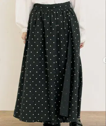 사만사 모스모스 CrossxLinen 랩 스타일 스커트