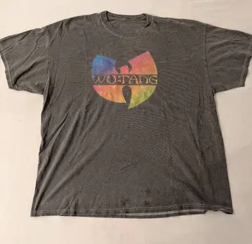 Wu-Tang Clan 그라데이션 로고 T셔츠