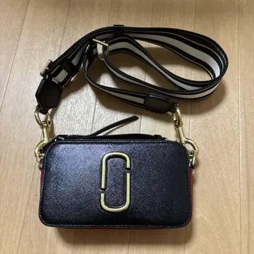 MARC JACOBS 숄더백 블랙/버건디