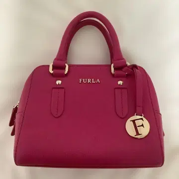 익명 배송 FURLA 미니 핸드백 숄더백 핑크