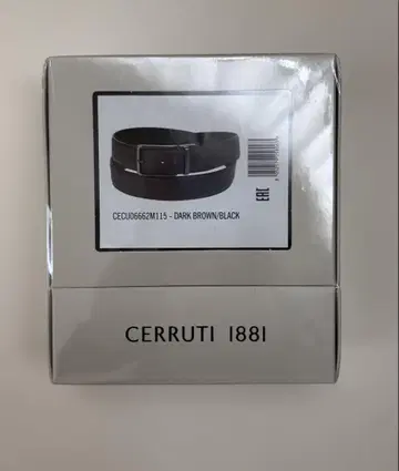 미사용 새상품 CERRUTI 1881 벨트 해외 브랜드