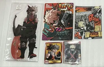 나의 히어로 아카데미아 바쿠고 원작 굿즈 4점