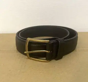 새상품급 l.l.bean 천연 가죽 벨트 블랙0VT45 RN#71341