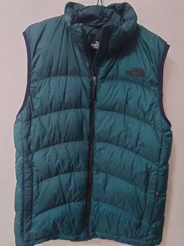 THE NORTH FACE 다운 베스트 그린 L