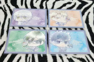 사이코패스 엽서 4종 세트 뮤지엄 라미네이티드 낱개 판매