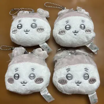 치이카와 (먼작귀) 마스코트 ~리본~ 헌책방 카니짱 4개 세트