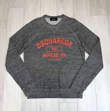 DSQUARED2 디스퀘어드 래글런 맨투맨 그레이 M 사이즈