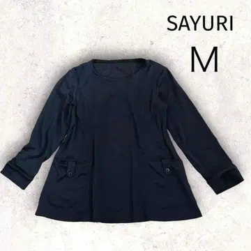 SAYURI 7부 소매 티셔츠 상의 [ M ]
