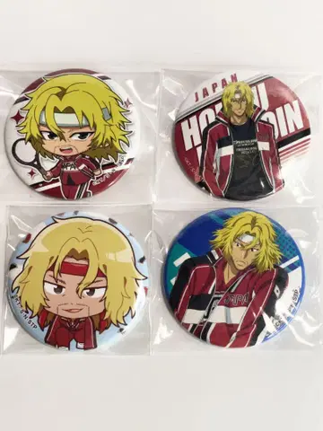 신 테니스의 왕자님 뵤도인 호오 57mm 캔뱃지 4개 세트
