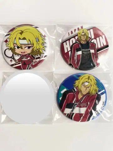 신 테니스의 왕자님 뵤도인 호오 57mm 캔뱃지 3개 세트