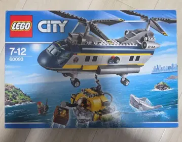 LEGO CITY 해양 구조 헬리콥터 60093 중고 개봉품