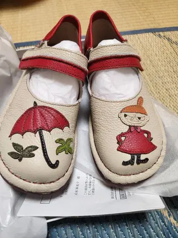 MOOMIN 캐릭터 자수 로퍼 M 사이즈