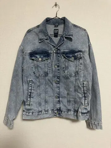 GAP 데님 자켓 라이트 블루 S