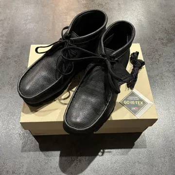 WallabeeBT GTX / 남성용 왈라비 부츠 고어텍스 블랙 가죽