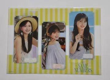노기자카46 Same numbers 클리어 파일 1장
