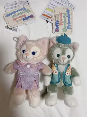 [리나벨 + 젤라토니] 의류 스마일즈 글로우 봉제 인형 배지