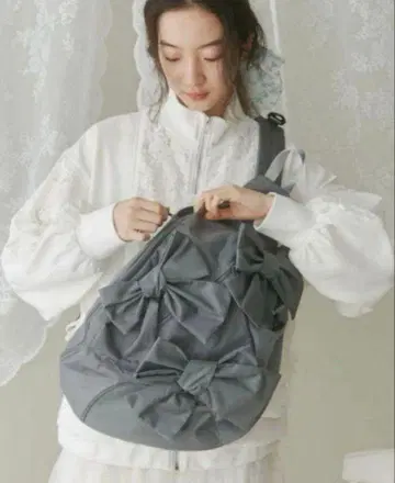 merry jenny 리본 원숄더백