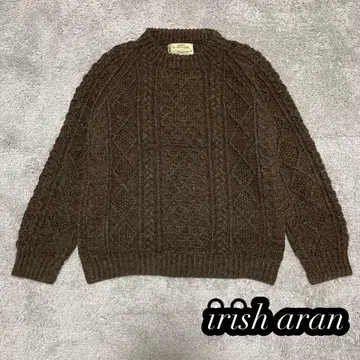 [ 아일랜드 제 ] Irish aran 아란 니트 피셔맨 니트
