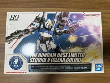 HG 1/144 건담베이스 한정판 세컨드 V (클리어 컬러)