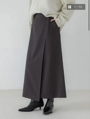 crewre 울라이크 랩 롱 스커트 size 1